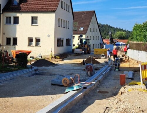 Dorferneuerung Osternohe „Ausbau der Haidlinger Straße“ in Osternohe, Markt Schnaittach
